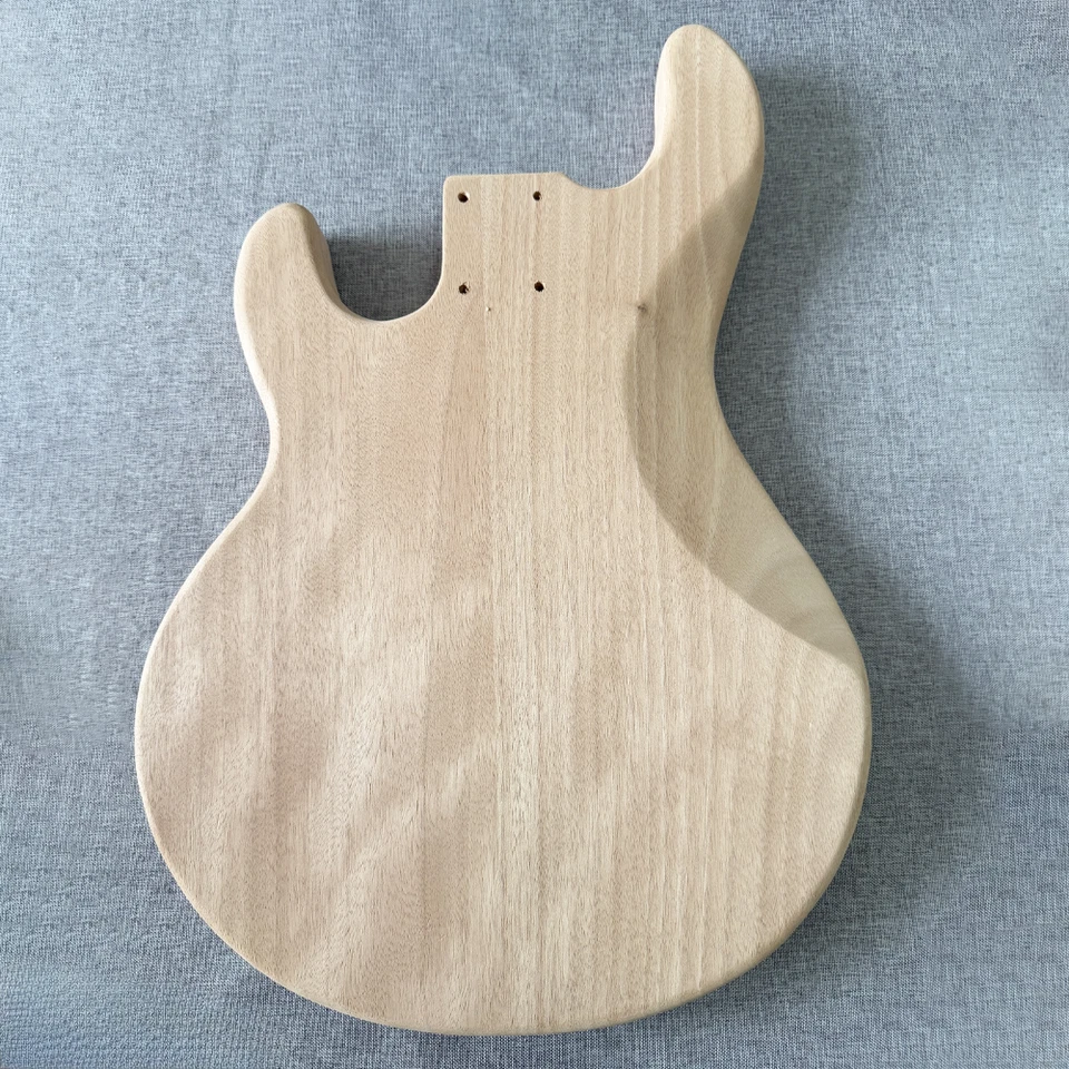 DIY 4strings music man electric bass kits set mahogany body maple neck rosewood - Image 4 of 4