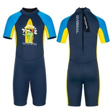 Kids 2.5mm Neoprene Shorty Wetsuit for Boys Toddlers - Spring Swimsuit