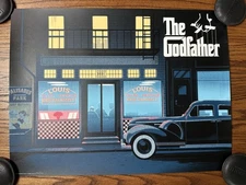 The Godfather Mondo 24x18 Poster George Bletsis Limited Edition Screen Print