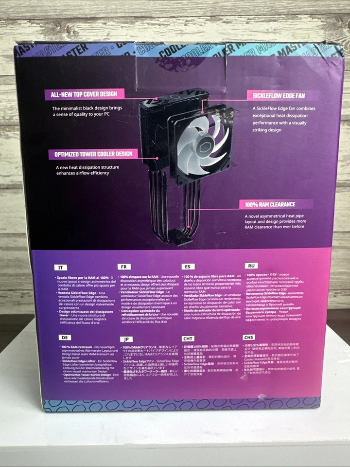 Cooler Master Hyper 212 Pro CPU Cooler SickleFlow Edge 120 PWM RR-212S-25PZ-R1 - Image 3 of 4