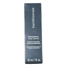 BareMinerals Original Pure Serum Liquid Foundation In Fair / Neutral 1