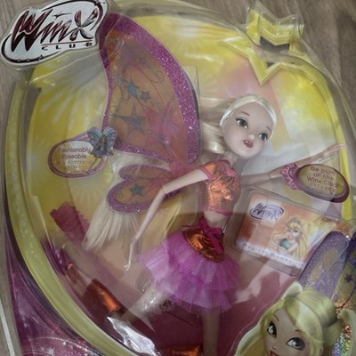 Winx Club 2012 Believix Stella Doll New Sealed - Fluttering Wings