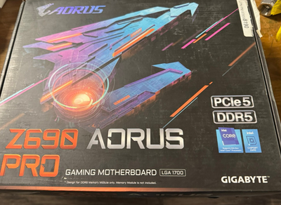 GIGABYTE Z690 AORUS PRO LGA 1700 & Intel i7 12700K CPU *INCLUDED