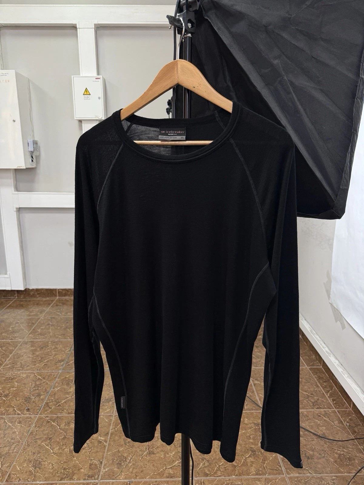 🇳🇿 Icebreaker Merino Wool Base Layer Long Sleeve Rare Size XXL