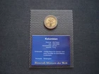 Excellent Colombia Bi-Metal Coin in Blister Pack! Original Box! KMS! RARE! RARE! bimetal coins