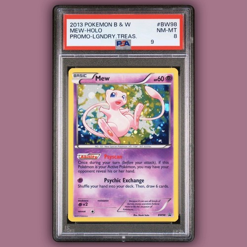 Mew graded PSA 8 for sale on eBay