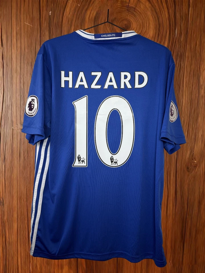 Camiseta local Chelsea 2016-17 - Temporada de campeones de la Premier League - Eden Hazard #10 Foto 2 de 4