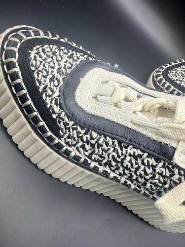 Dolce Vita Dolen Leather & Crocheted Women’s Platform Sneakers~Sz 5.5, EUC - Picture 5 of 17