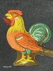 TIN LITHO ROOSTER MADE IN GERMANY U.S ZONE