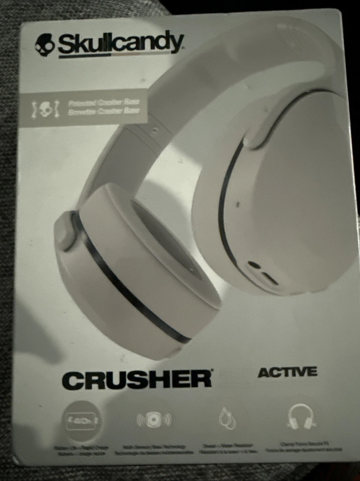 Skullcandy Crusher 540 Over-Ear Headphones Concrete