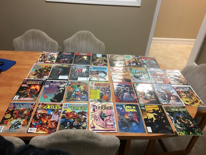 Mixed Lot of 30 1001 Arabian Nights The Anchor The Armor Punisher Comic Books