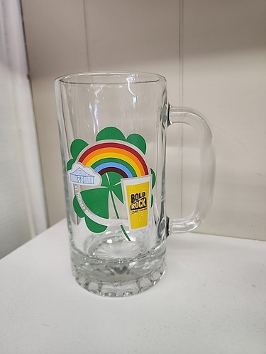 Bold Rock Hard Cider At The End Of Every Rainbow Beer Glass Man Cave Mills River