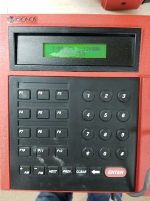 Time Clocks - Kronos 400 Series