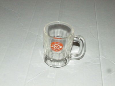 Vintage A&W Root Beer Mini Round Logo Authentic 3.5'' Tall Mug Glass Float