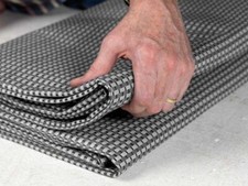 Dorema Starlon Grey 270 x 700cm Heavy Duty Woven Breathable Groundsheet Carpet