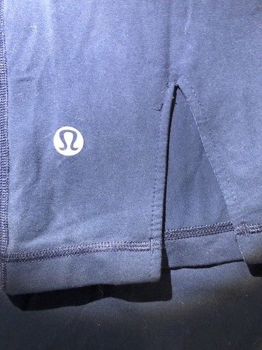 LULULEMON blue cropped flare LEGGINGS size 12 - Foto 6 di 6