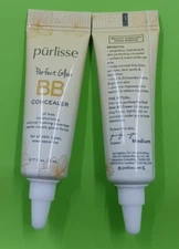 2xPurlisse Perfect Glow BB Concealer  Oil Free ●(Medium) 0.17 Fl oz  