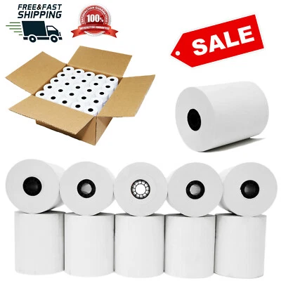 STAR MICRONICS 3 1/8" X 230' THERMAL RECEIPT PAPER 50 ROLLS - POS CASH REGISTER TAPE BPA FREE