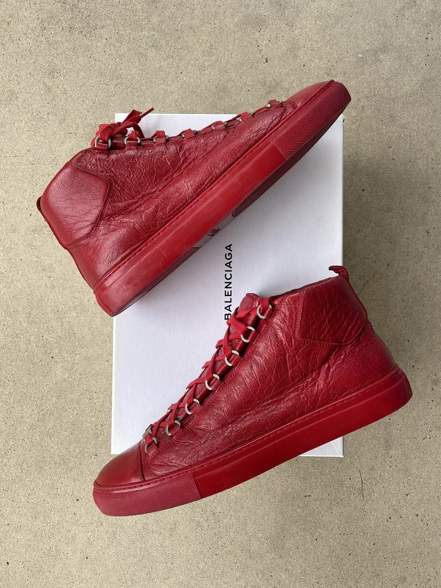 Balenciaga Arena Creased Leather Red Where To Buy TBC The Sole Supplier #62 Balenciaga Arena Creased Leather Red Where To Buy TBC The Sole Supplier