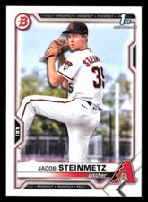2021 Bowman Draft  Jacob Steinmetz #BD-83 Arizona Diamondbacks
