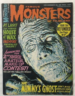 Famous Monsters of Filmland #36 - Dec. 1965 - Warren Magazine