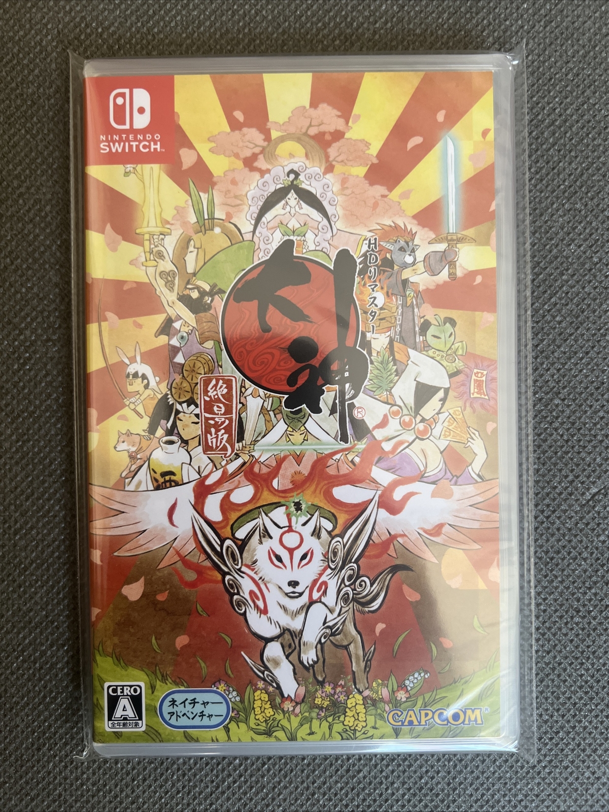 Okami: Zekkeiban Nintendo Switch Japan Game in EN-FR-DE-JP NewCapcom