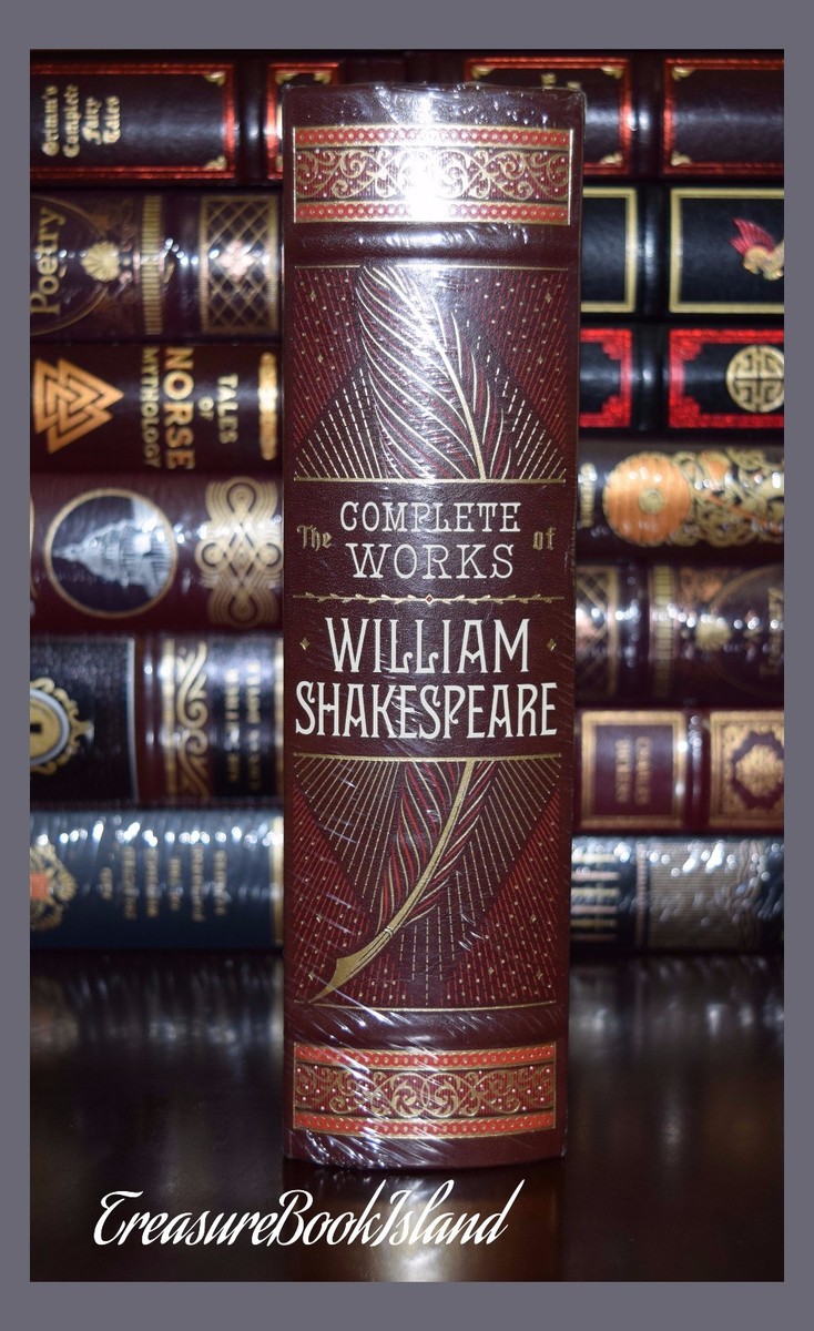 NEW Complete Works of William Shakespeare Leather Bound