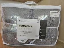 KASENTEX Luxury Plush Sherpa Comforter, Ultra Soft Cozy Reversible Fleece -...