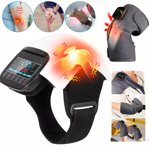 Electric Infrared Heat Knee Massage Air Pressure Vibration Massager Pain Relief - Afbeelding 1 van 23