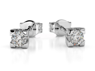 Anello Messika Joy in Oro Rosa Diamante Rotondo 0,25 ct