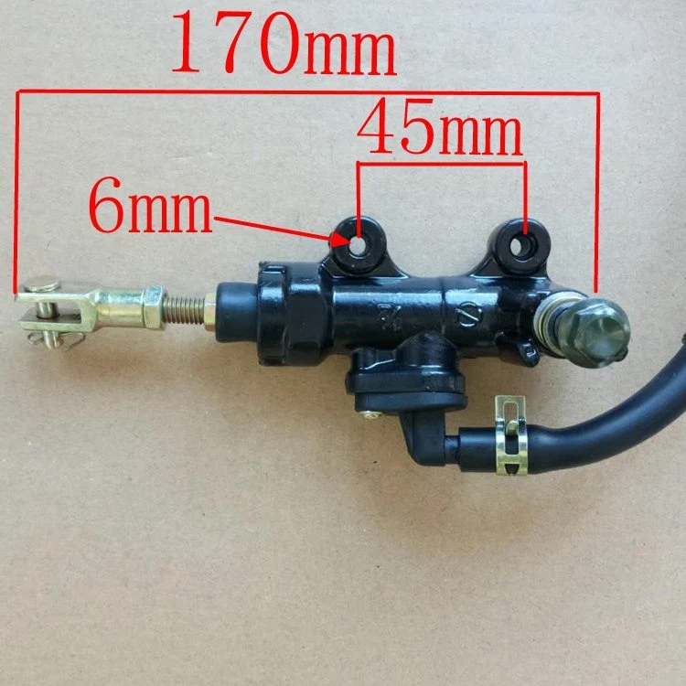 Cilindro mestre de freio traseiro para Suzuki GS500 GSX600 650 750 1100 1200 RF600 RF900 - Imagem 4 de 4