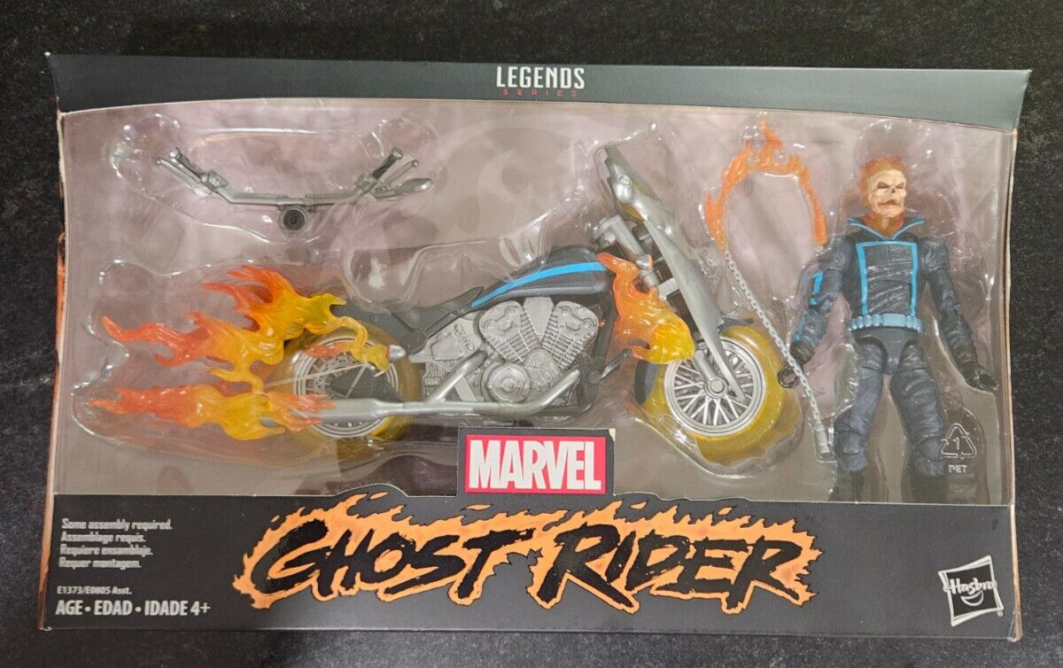 Marvel Legends Ultimate Riders Ghost Rider & Motorcycle MISB