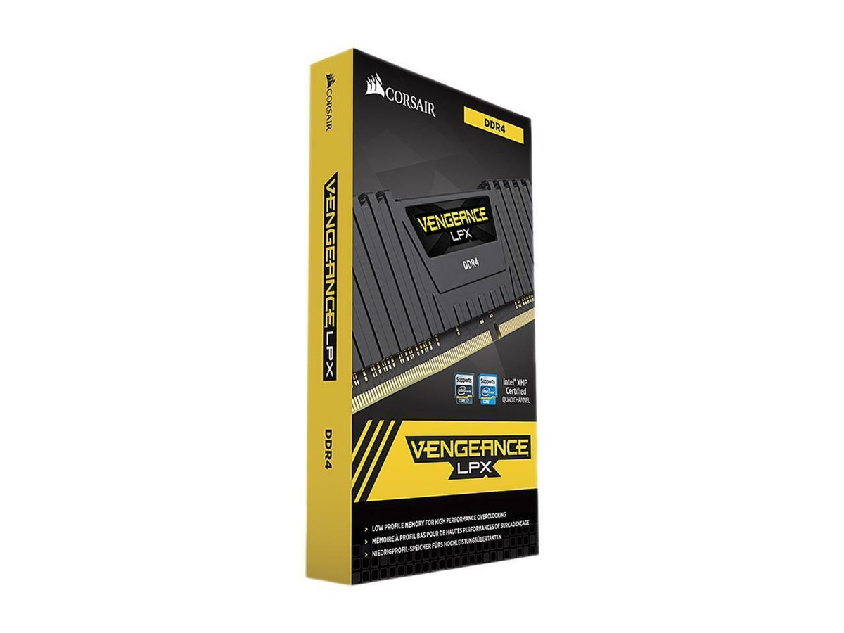 【DDR4 128GB】CORSAIR Vengeance LPX 32GB*4 CORSAIR Vengeance LPX 128GB (4 x 32GB) 288-Pin PC RAM DDR4 3600