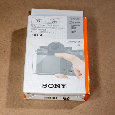   Sony Screen Protect Glass Sheet   for rear LCD 𝜶 See Photos for Cameras