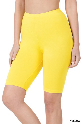1X 2X 3X Bermuda Bike Shorts Soft Stretch Cotton Microfiber Leggings Gym Yoga - Picture 54 of 54