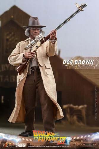 New Hot Toys MMS617 Back to the Future Part III 1/6 Doc Brown Action Figure Gift - Picture 19 of 23