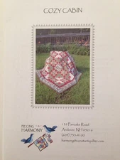 Cozy Cabin Quilt Pattern by Piecing Harmony