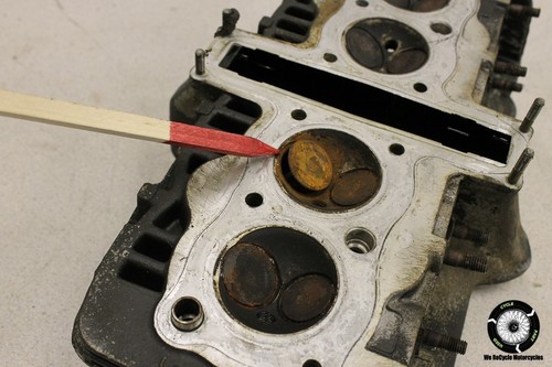 1996 YAMAHA XJ 600 S SECA ENGINE MOTOR CYLINDER HEAD HOUSING CASING 96 XJ600 - Picture 3 of 9