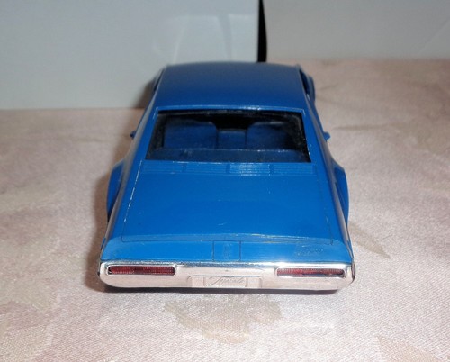 1968 Oldsmobile TORONADO Blue Plastic Promotional Promo Model Friction Works - Picture 6 of 15