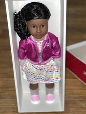 American Girl 18" Truly Me #85 Doll Dark Skin, Black Curly Hair Brown Eyes New 