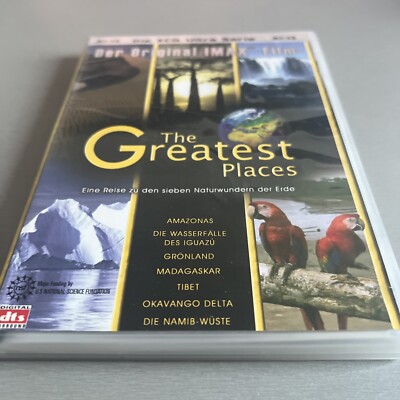 THE GREATEST PLACES Eine Reise zu den sieben Naturwundern der Erde -- DVD IMAX