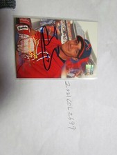 1999 Skybox Joe McEwing signed Baseball Card 