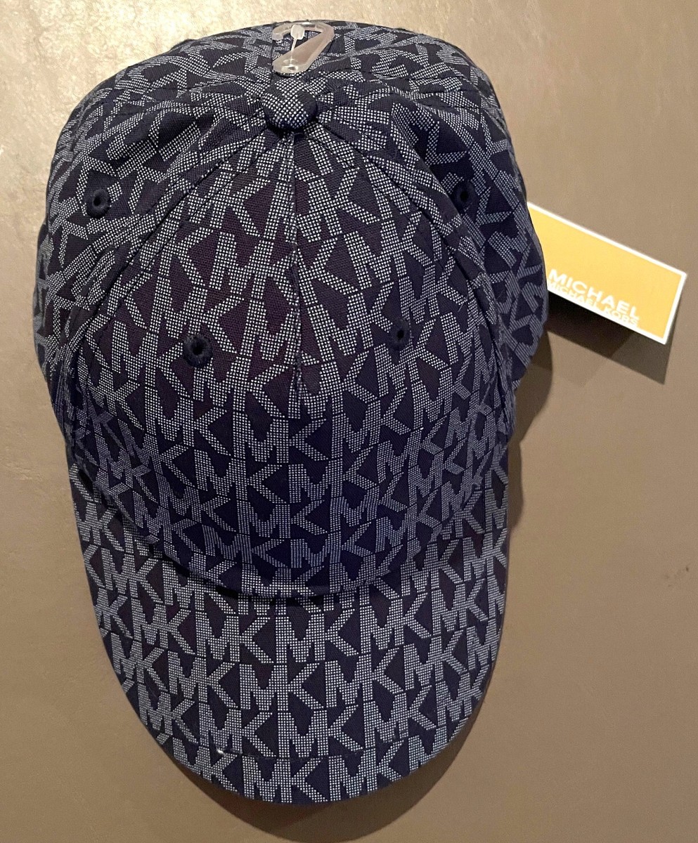Michael Kors Black Navy blue/black  MK Logo Baseball Hat Cap s-l400.jpg main image 2