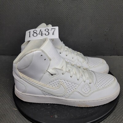 Nike Son of Force Mid Shoes Youth Sz  Whte Trainers Sneakers