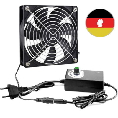 120mm Gehäuselüfter, 12V lüfter, Computer Lüfter mit Geschwindigkeitskontrolle