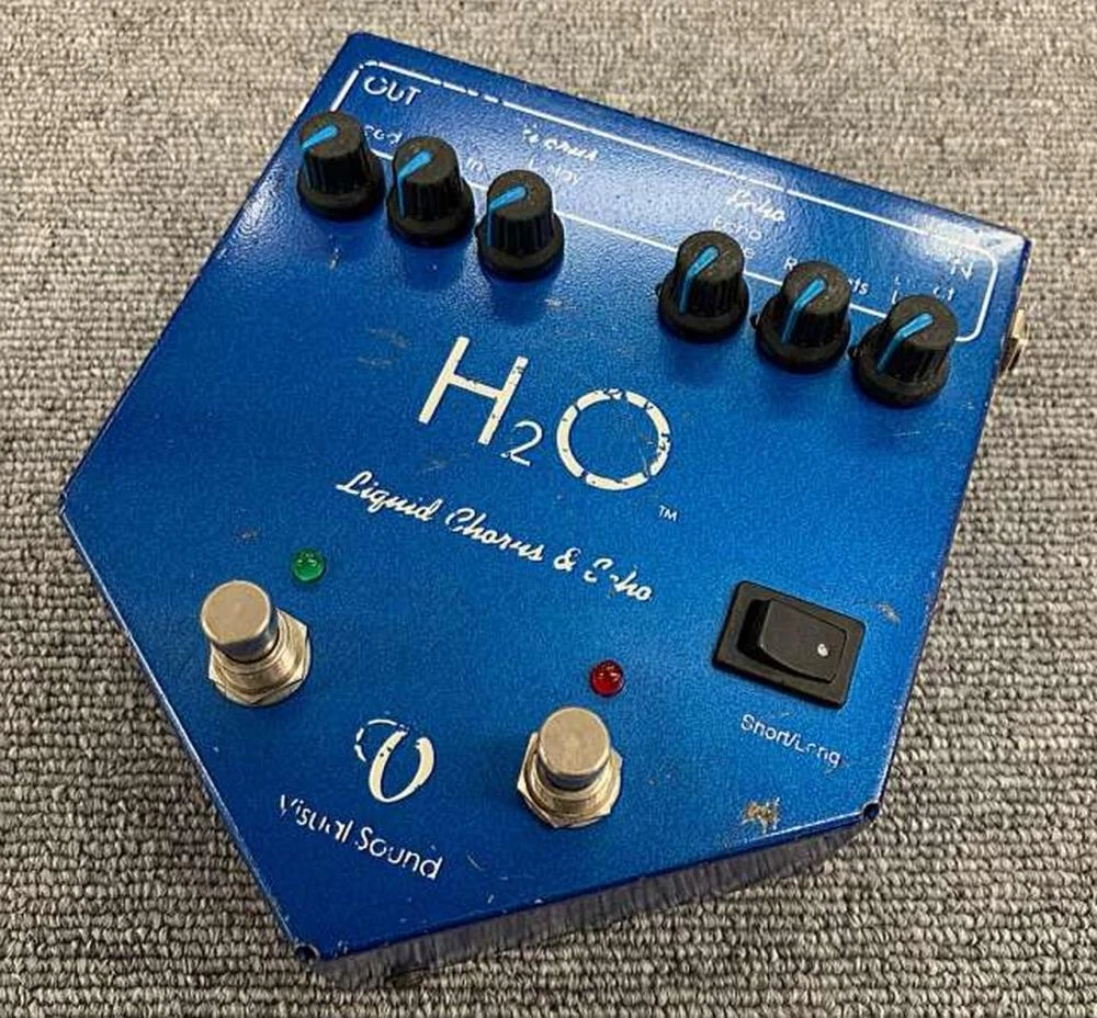 VISUAL SOUND Guitar Effect Pedal, Chorus H2O Liquid Chorus&