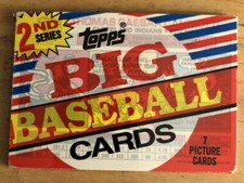 1988 Topps Big Baseball Pack 2nd Series Tom Candiotti Indians Showing Top Torn