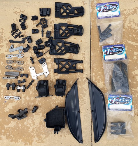 Hyper 8 1/8 Spares Parts Arms Diff Gears Engine Mounts Shock Towers Battery Box