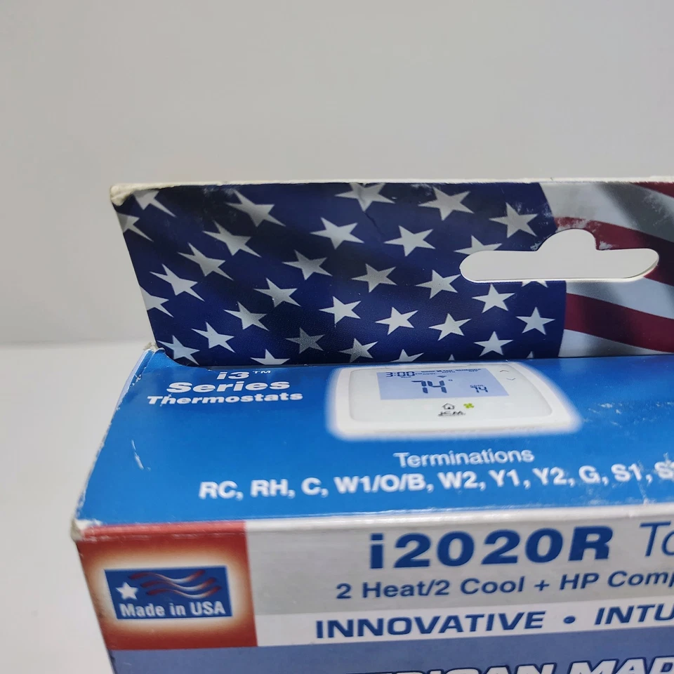 ICM Controls i2020R 2H/2C 7 Programmable Touch Thermostat NEW - Image 3 of 4