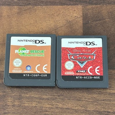 2x Nintendo DS Spiel Planet Rescue Ubisoft + Cars nur Module